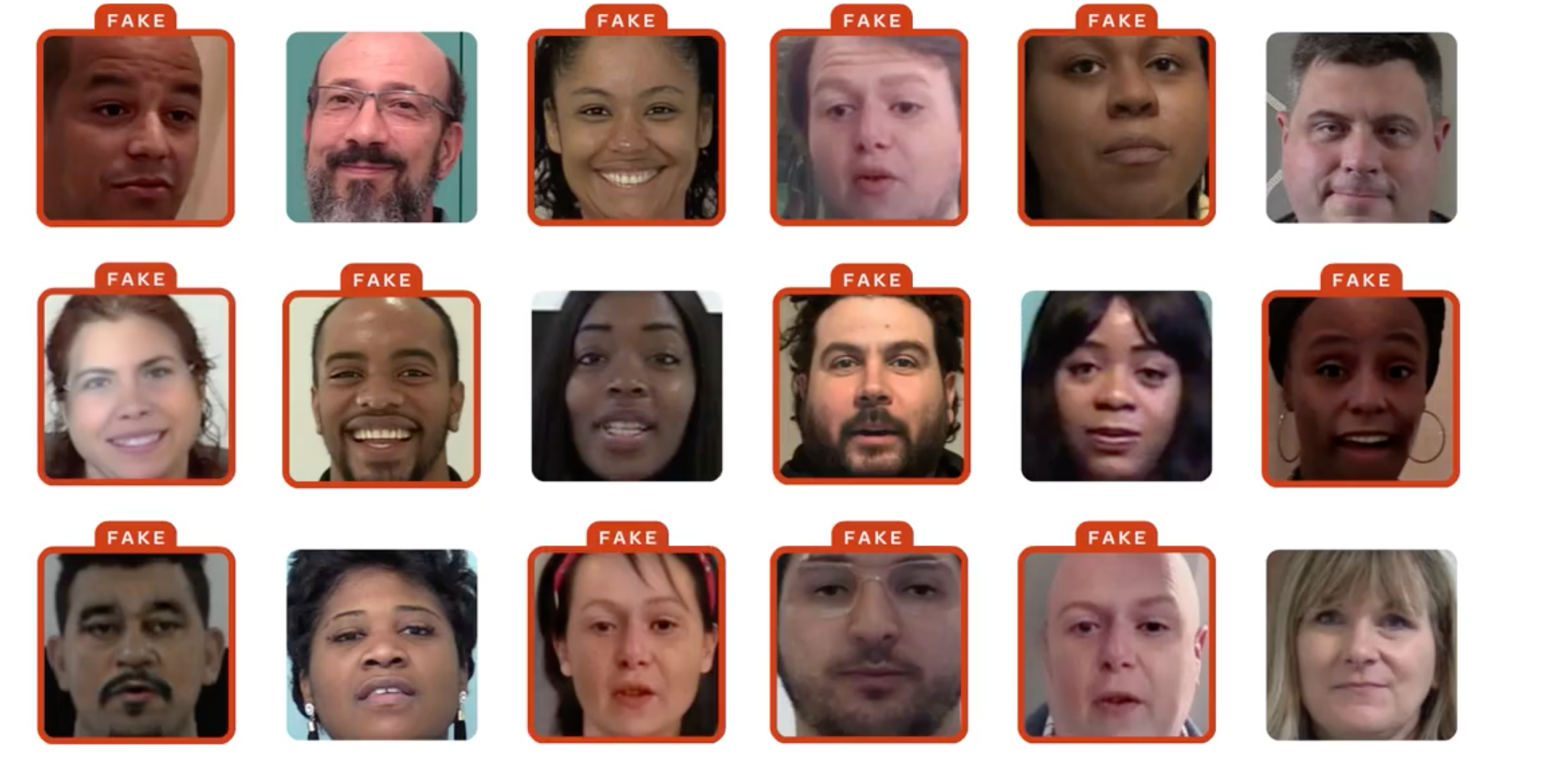 Facebook deep fake example