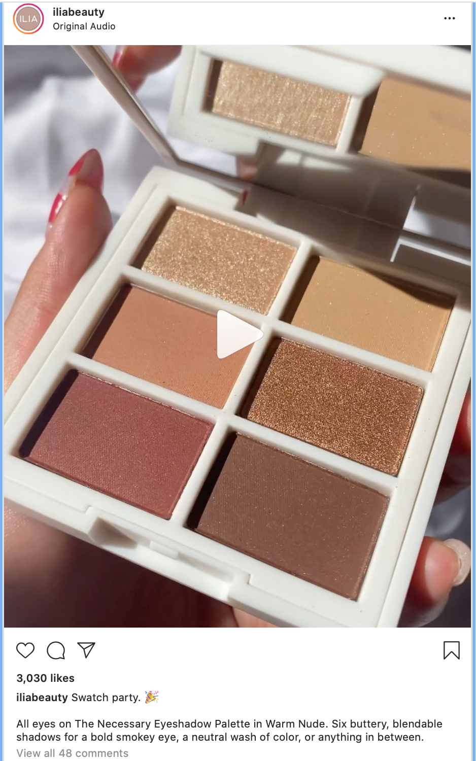 how to space out Instagram captions