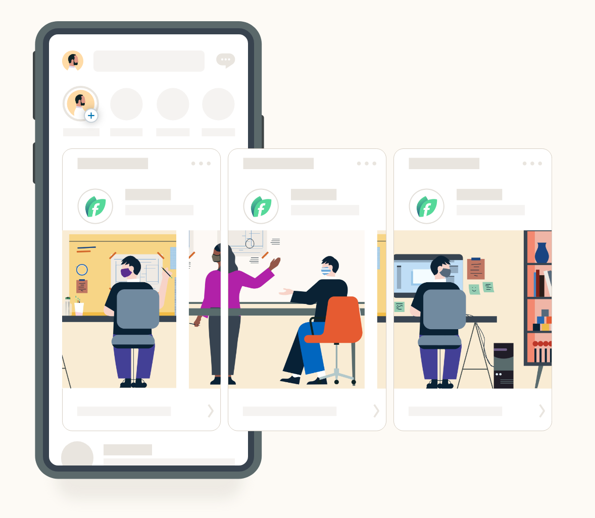 LinkedIn carousel ad